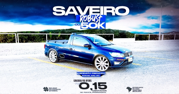 Saveiro com rodas aro 20